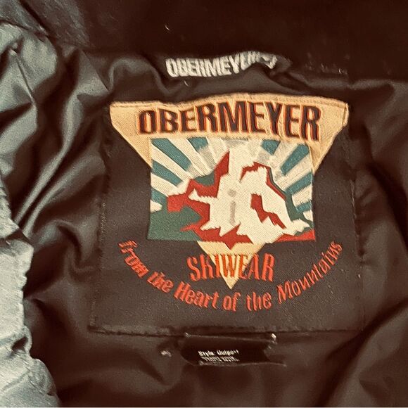 Vintage Obermeyer red,black & yellow ski jacket XL - Picture 12 of 14